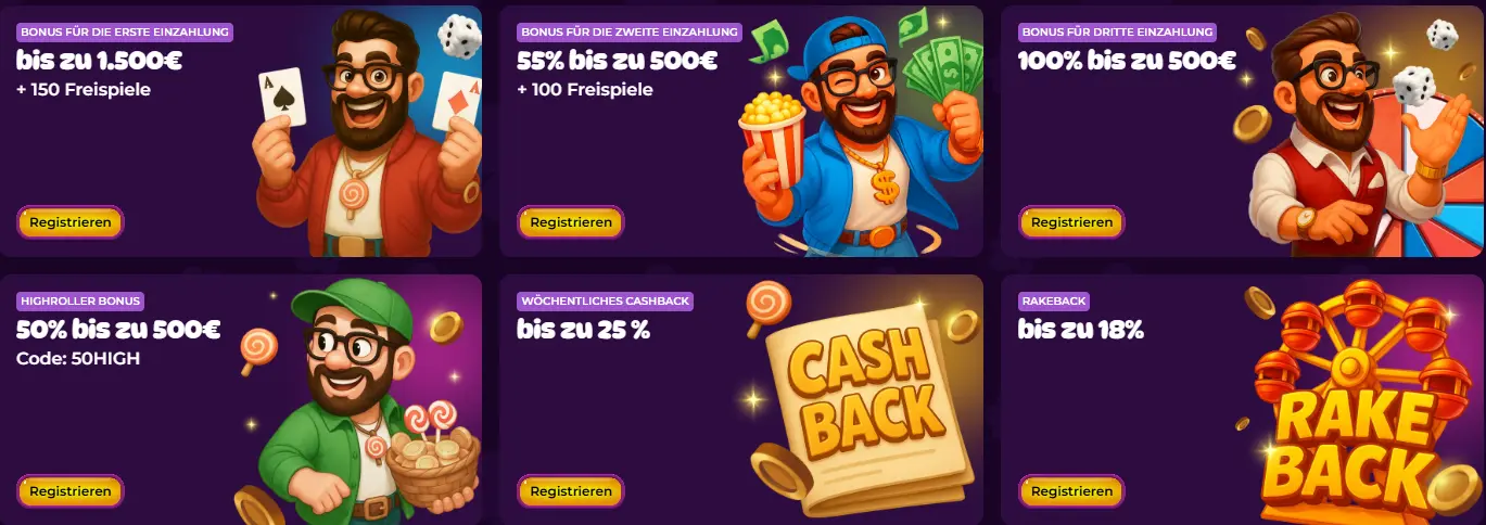 spinania bonus